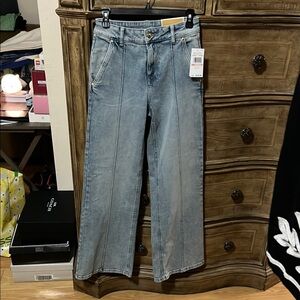 Michael Kors Light Blue Flare Jeans